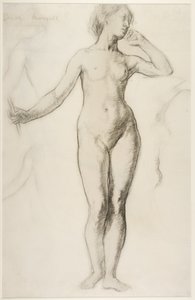 Desnudo Femenino de Pie, c.1897